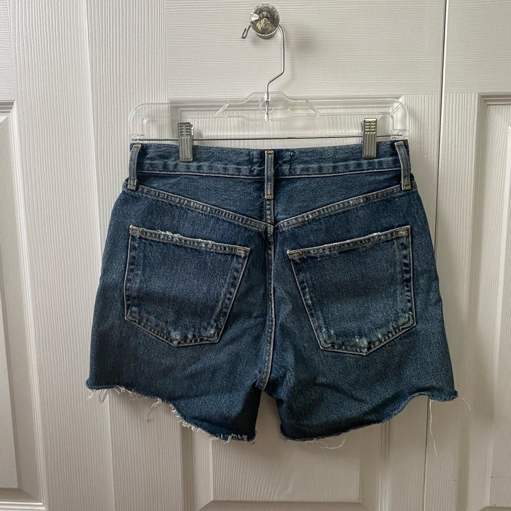 Agolde Reese Short in Precision. - Picture 3 of 5